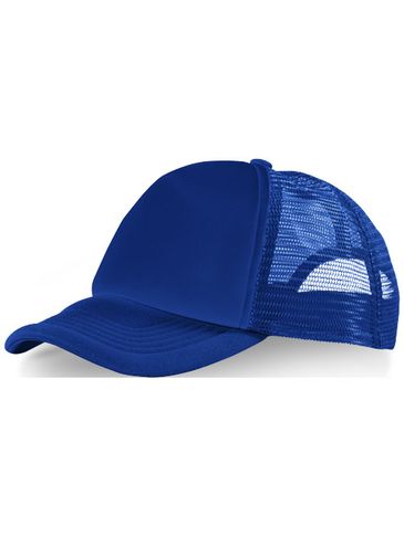 Czapka 5-panelowa Trucker, błękit królewski