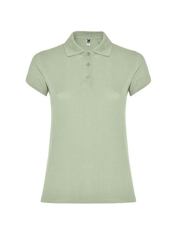 Star koszulka damska polo z krótkim rękawem, mist green