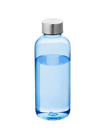 Bidon Spring, niebieski przezroczysty