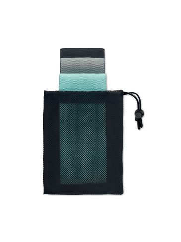 BANDA - Zestaw 3 opasek fitness w etui