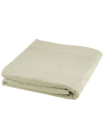 Evelyn bawełniany ręcznik kąpielowy o gramaturze 450 g/m² i wymiarach 100 x 180 cm, jasnoszary