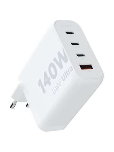 Xtorm XEC140 GaN² Ultra ładowarka ścienna o mocy 140 W, biały