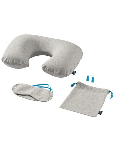 Zestaw podróżny Miami, szary / błękit oceanu