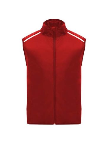 Jannu lekki ocieplacz unisex do biegania, czerwony