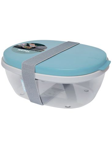 Pudełko na sałatkę Ellipse, zielony miętowy