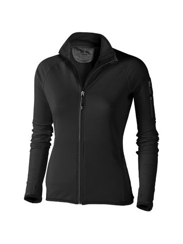 Damska kurtka polarowa Mani power fleece, czarny