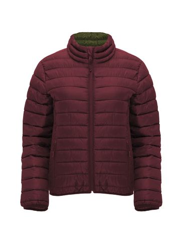 Finland kurtka damska ocieplana, garnet