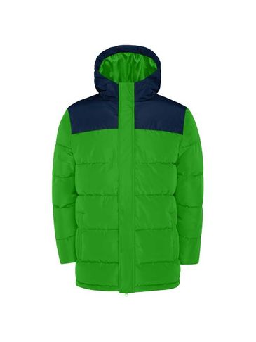 Tallin ocieplana kurtka unisex, zielona paproć / navy blue