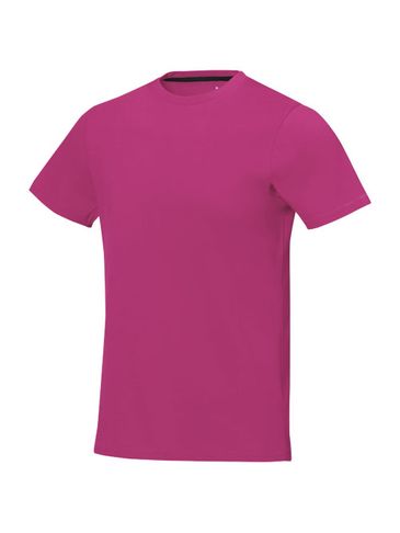 Męski t-shirt Nanaimo z krótkim rękawem, magenta