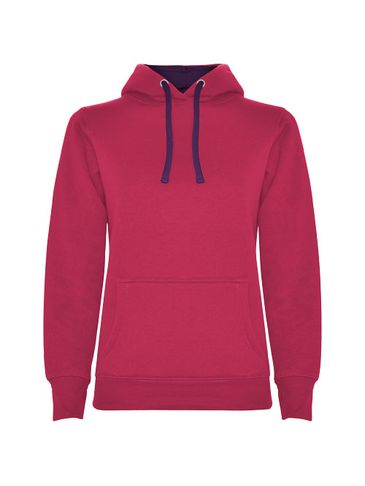 Urban damska bluza z kapturem, rossette / fioletowy