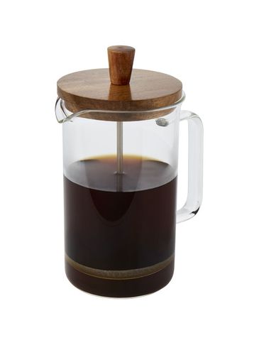 Ivorie zaparzarka do kawy 600 ml , przezroczysty / drewno