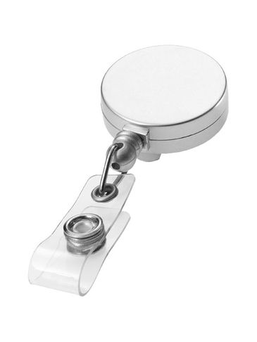 Zawieszka na identyfikator Aspen, srebrny