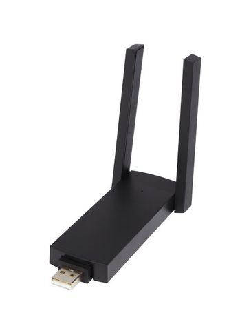 ADAPT jednopasmowy wzmacniacz sygnału wi-fi, czarny