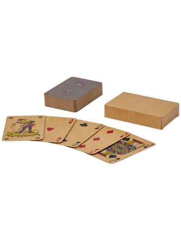 Ace zestaw kart do gry z papieru Kraft, piasek pustyni