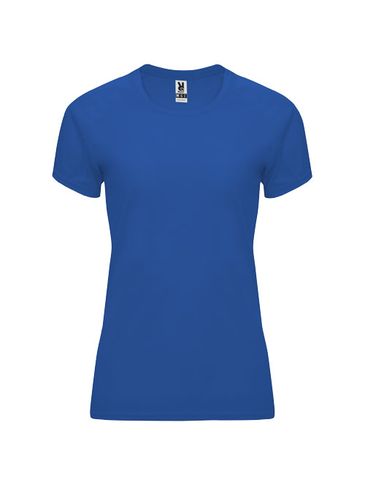 Bahrain sportowa koszulka damska z krótkim rękawem, błękit królewski