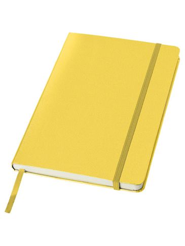 Notes biurowy A5 Classic w twardej okładce, żółty