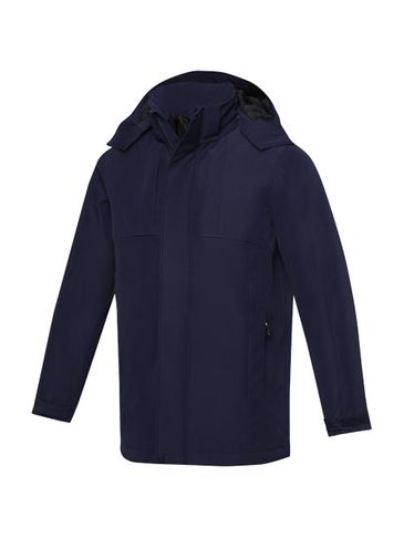 Hardy ocieplana parka męska, granatowy