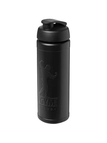 Baseline Rise bidon o pojemności 750 ml z wieczkiem zaciskowym, czarny / czarny