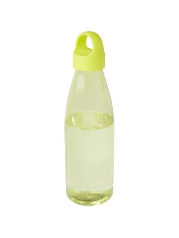 Bergen butelka na wodę o pojemności 800 ml z tworzyw sztucznych pochodzących z recyklingu, limonka