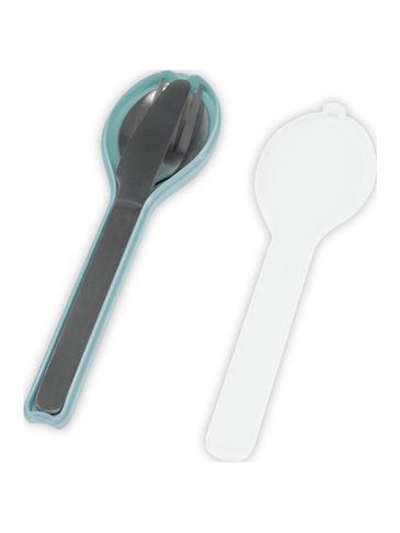 3-częściowy zestaw sztućców Ellipse, zielony miętowy