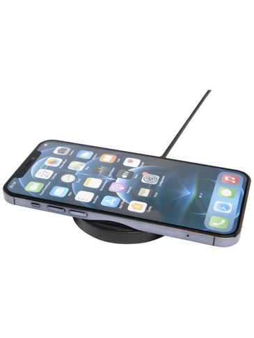 Freal bezprzewodowa ładowarka indukcyjna 15 W z tworzyw sztucznych pochodzących z recyklilngu, czarny